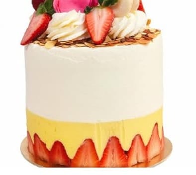Le Fraisier — strawberry gâteau