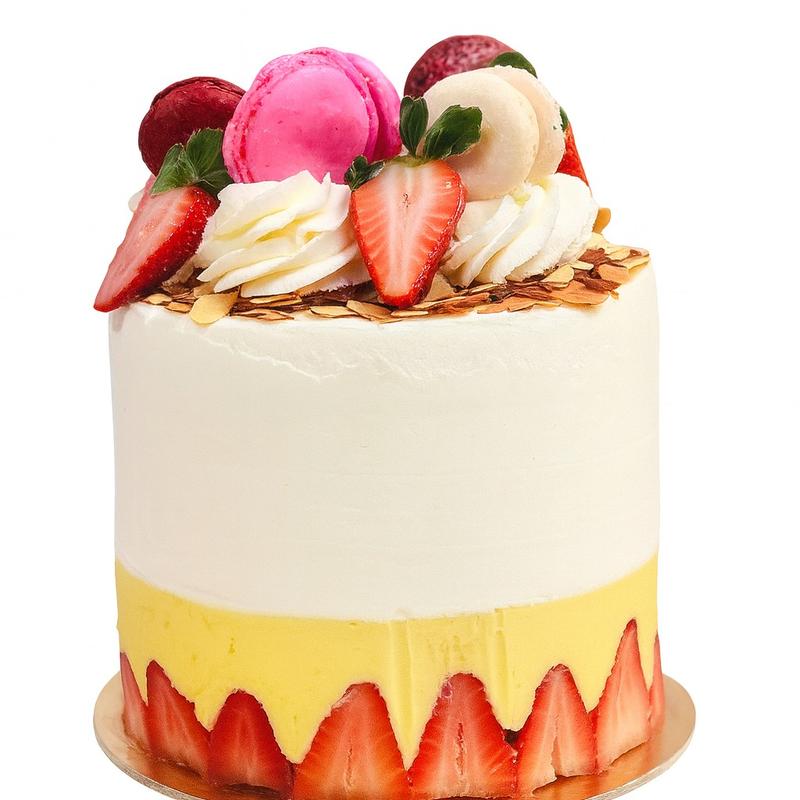 Gluten Free Fraisier Cake