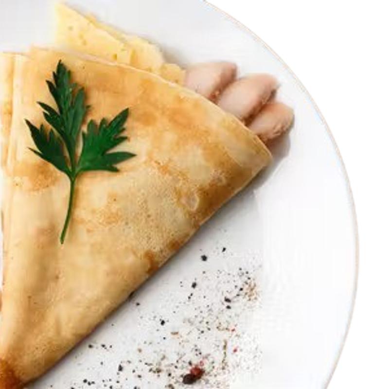 Turkey, Cheese & Mayo Crepe