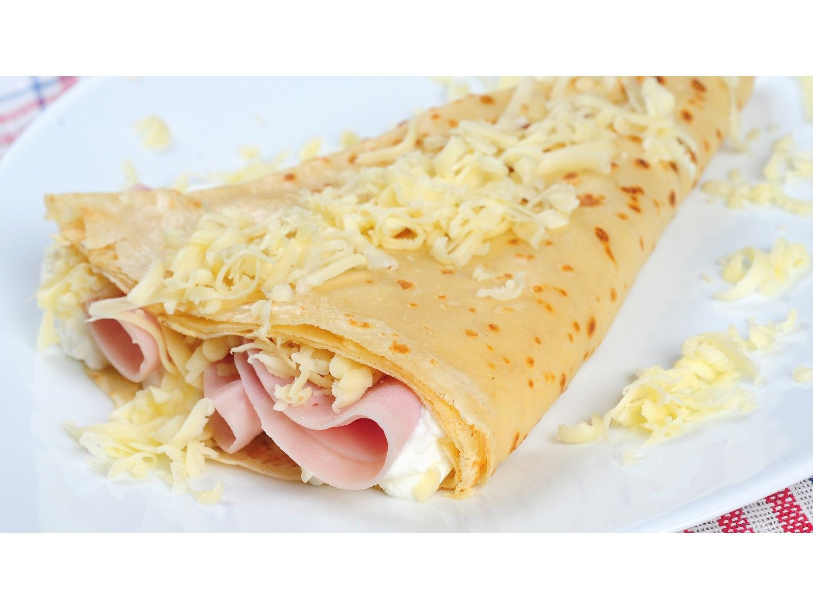 ham cheese mayo crepe