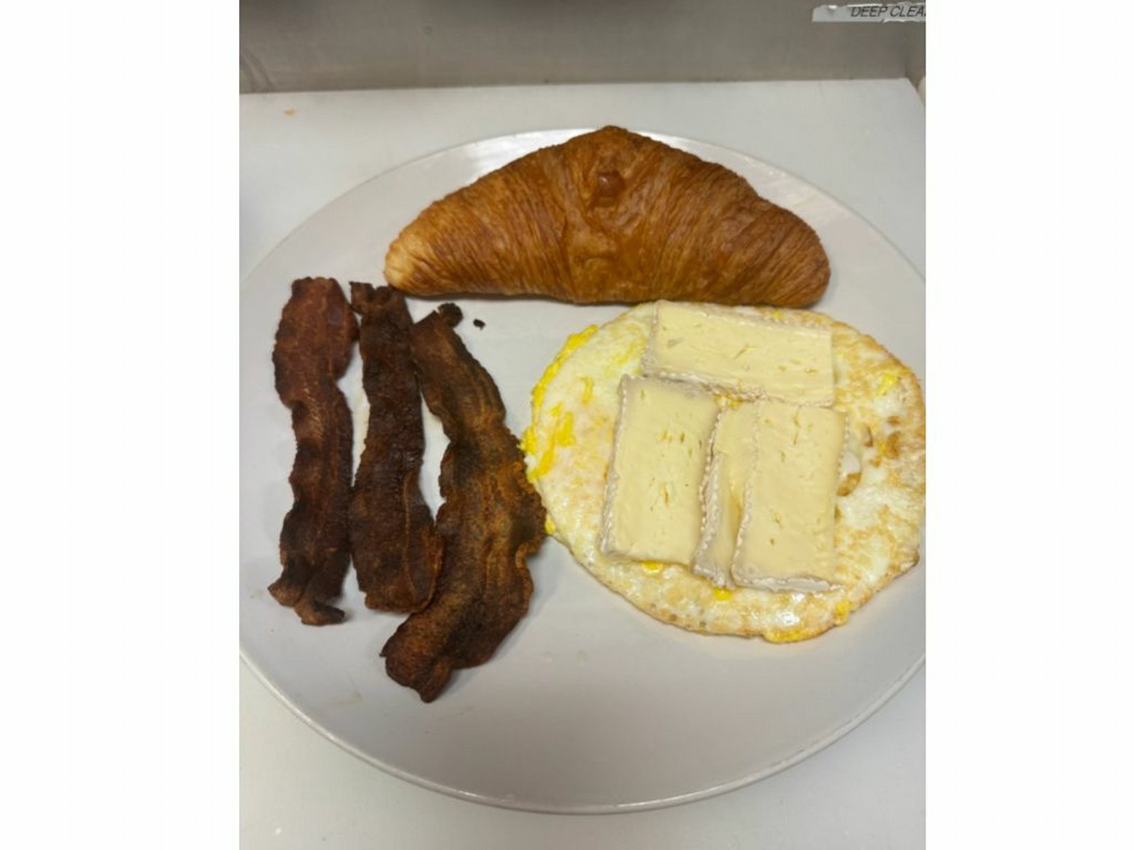 breakfast plate