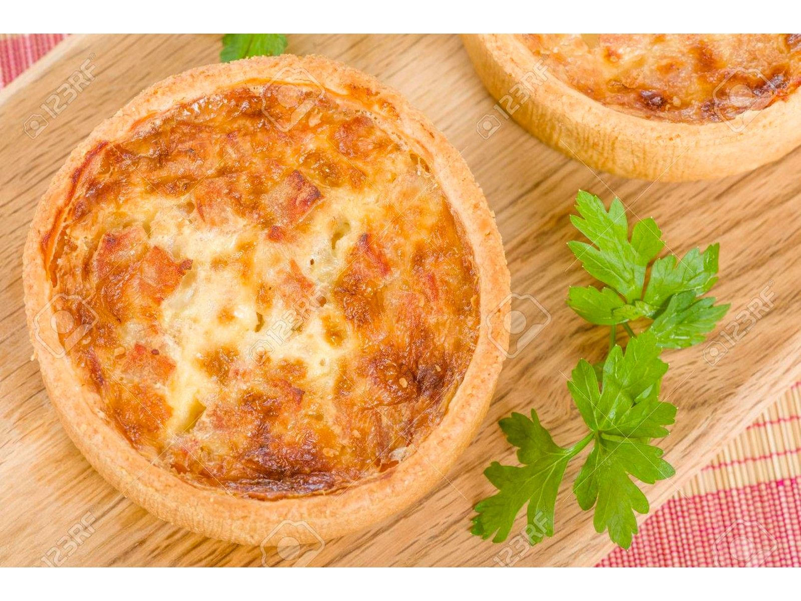 four cheese quiche