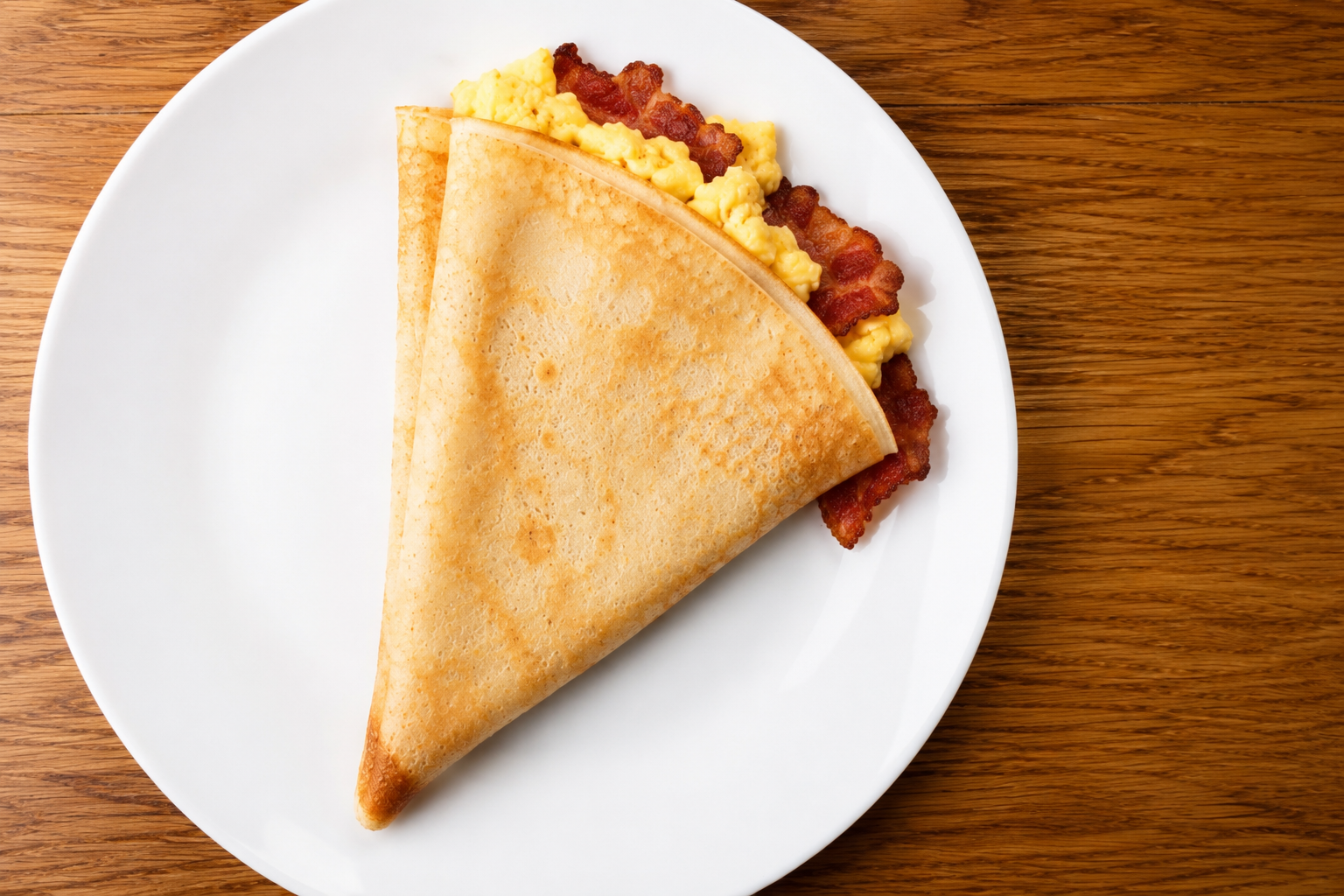 Breakfast crepe