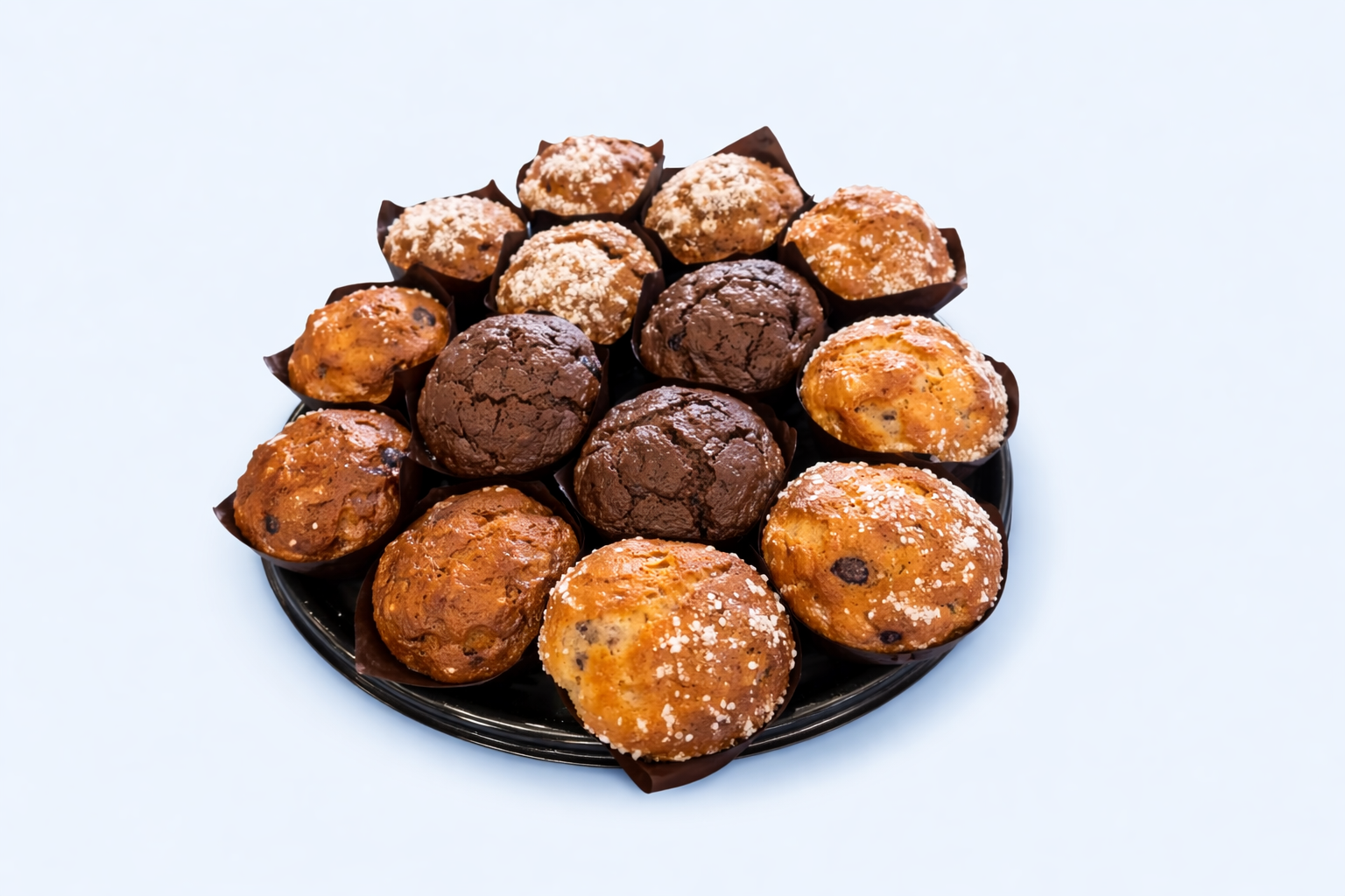 Jumbo muffin platter